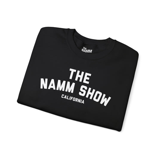 Unisex "The NAMM Show" Black Crewneck Sweatshirt