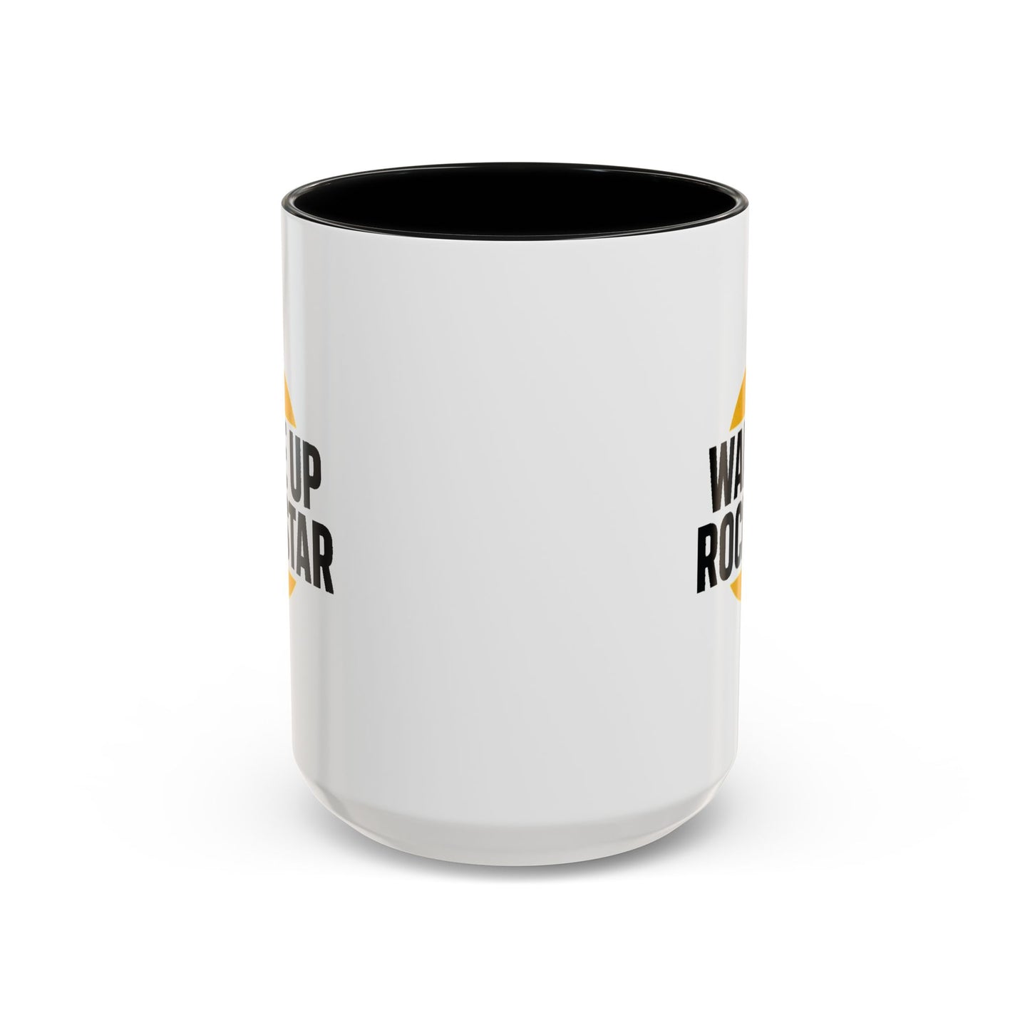 15oz. "Wake Up Rockstar" Ceramic Mug