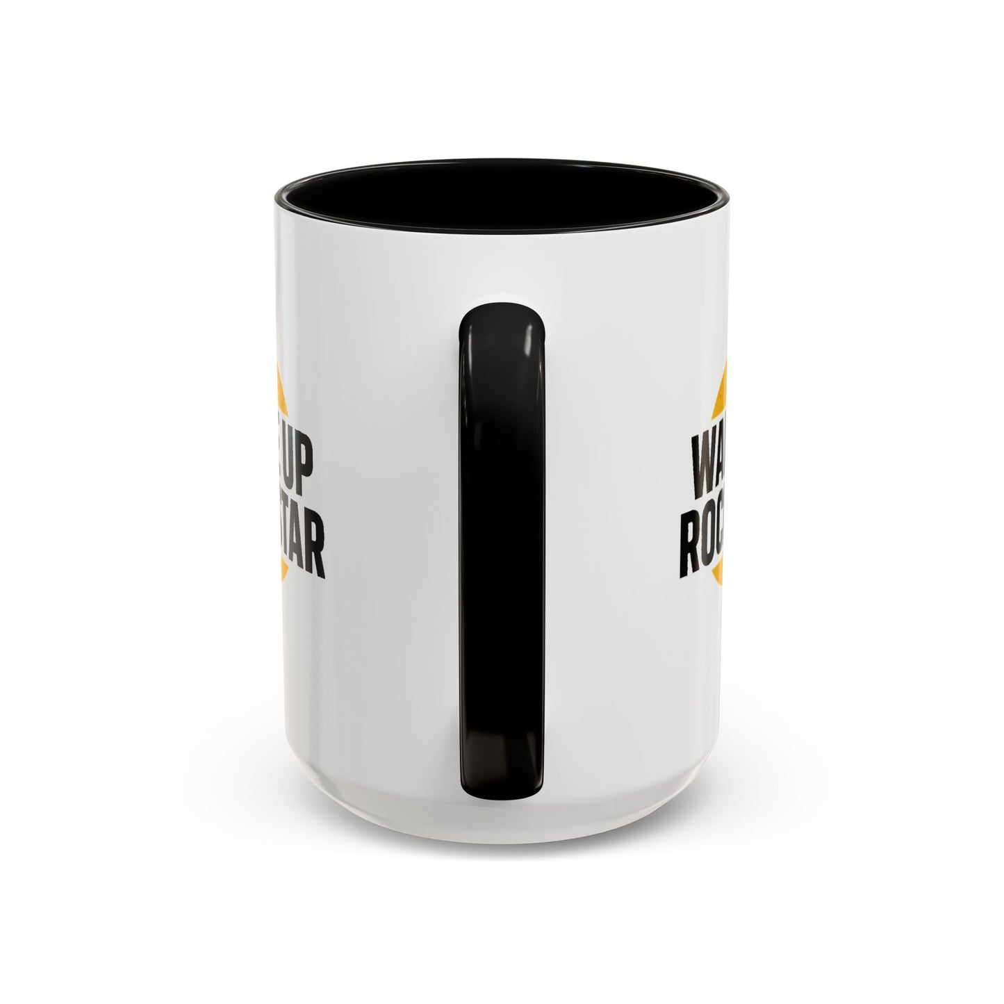 15oz. "Wake Up Rockstar" Ceramic Mug