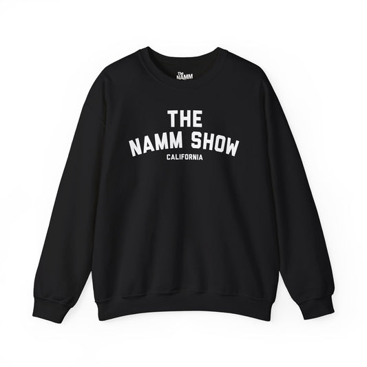 Unisex "The NAMM Show" Black Crewneck Sweatshirt
