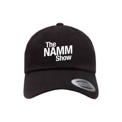 "The NAMM Show" Black Low-Profile Adjustable Hat