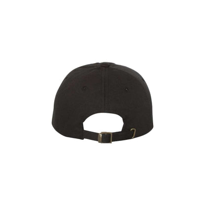 RE+ Black Low-Profile Adjustable Twill Hat