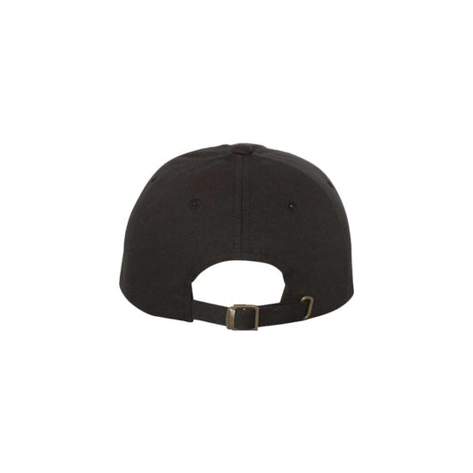 RE+ Black Low-Profile Adjustable Twill Hat