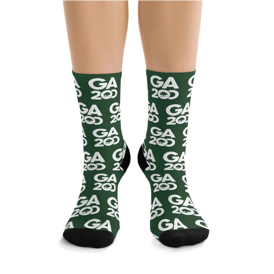 Bicentennial Green Step-n-Repeat Socks